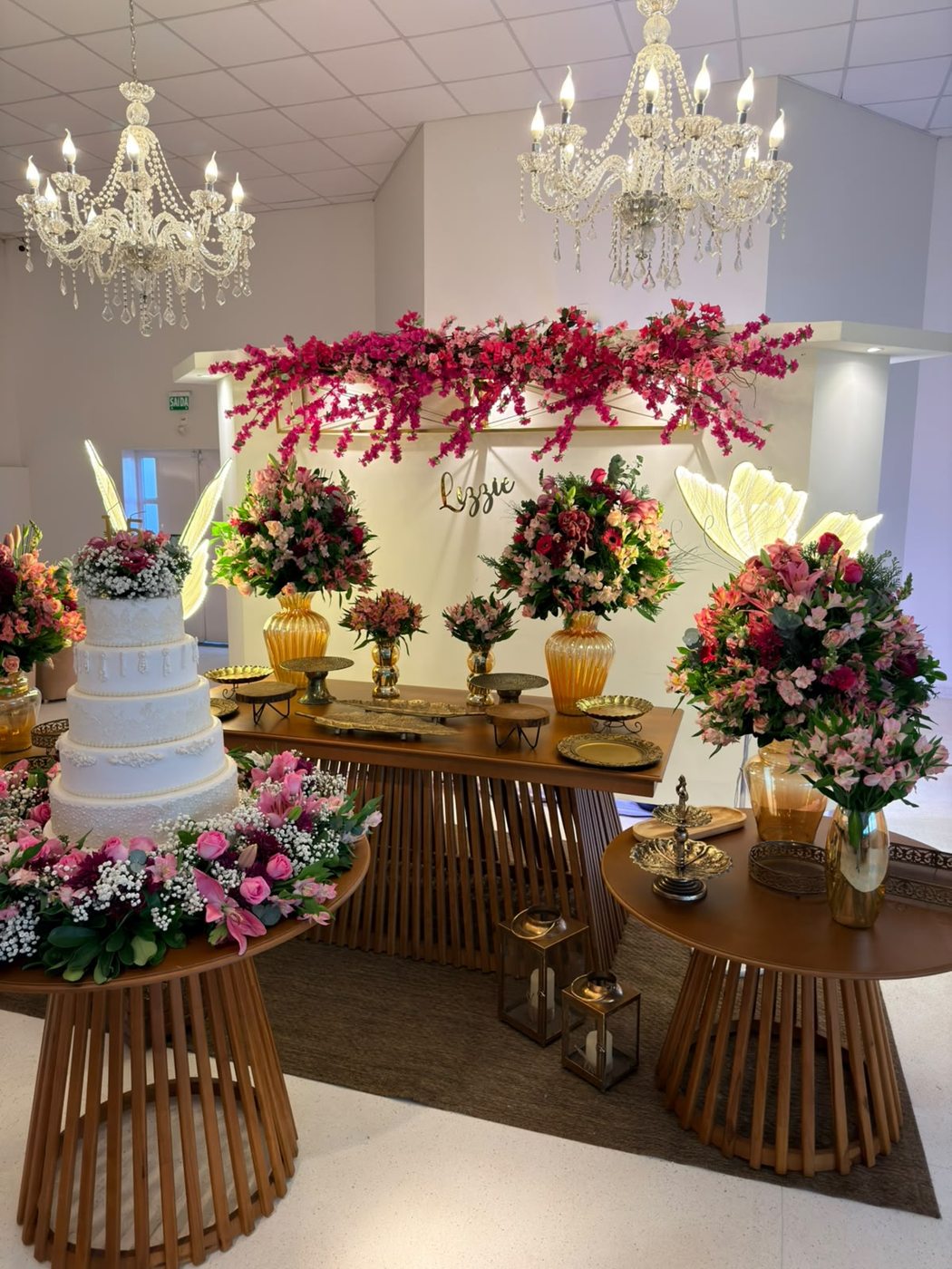 Inspiração de decoração floral Tavano